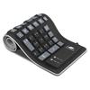 103 Key Silicone Keyboard Silent and Waterproof Soft Keyboard Portable Gray