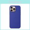 For Iphone16 Pro Solid Color Magnetic Silicone Phone Protective Case With Logo For Enhanced Protection