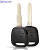 Jingyuqin 1/2 кнопки сменный брелок дистанционного ключа чехол чехол лезвие для Toyota Carina Estima Harrier Previa Corolla Celica