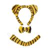 Animal Tigre Costumes Tigre Ears Headband Tail Bowtie Animal Fancy Costume Kits Halloween Cosplay Party Accessories