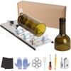 Glass Bottle Cutter Kit DIY Craft Stainless Steel Cutting Tool Set With Scoring Wheel Guide