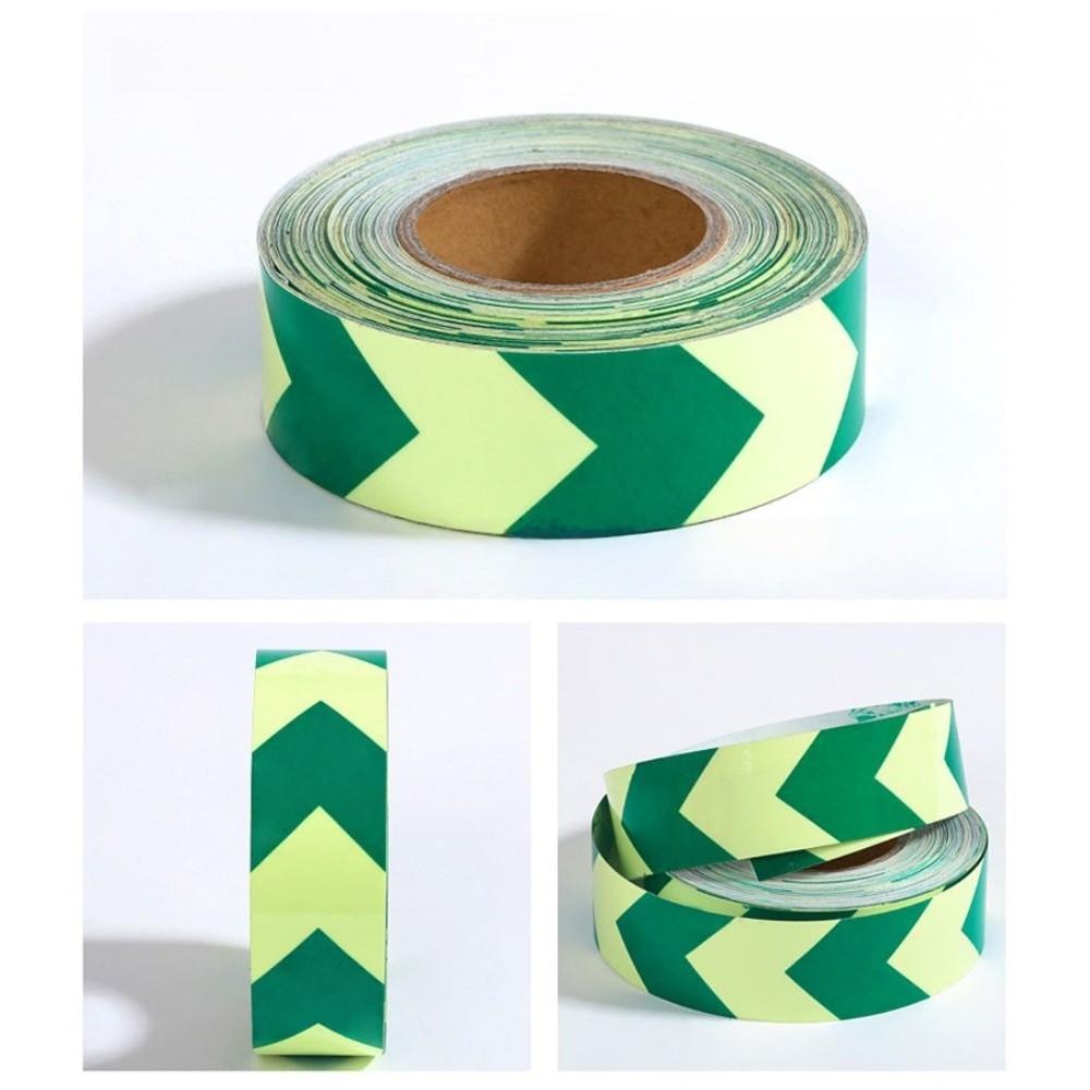 Waterproof Emergency Exit Luminous Tape Glow Ln The Dark Fluorescent Warning Tape Safety Pathways