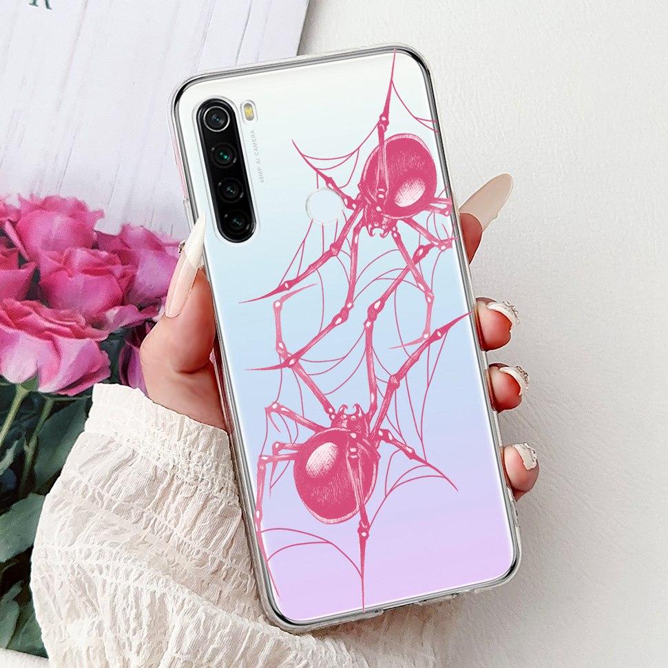 6.3" Silicone Case For Xiaomi Redmi Note 8 Soft TPU Cute Patterned Cover Case For Redmi Note 8  Note8 Protective Shell Bumper