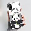Casing For ZTE Blade A52 / A52 Lite Case Aesthetic Cute Cat Astronaut Phone Case Black Soft Silicone TPU Back Cover Bumper Shell