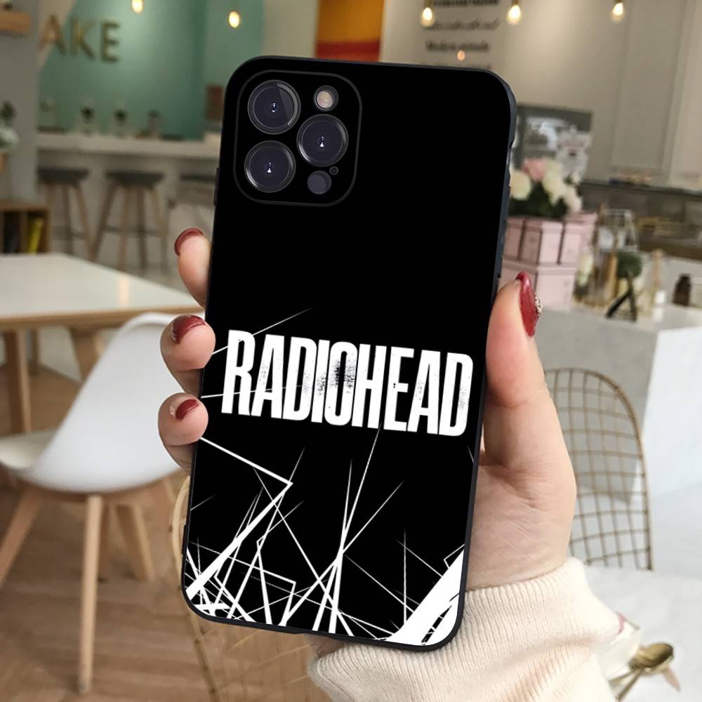 Чехол для телефона Rock-группы R-Radiohead для IPhone 17 Air 16 Pro Max 15 14 13 12 11 Mini Мягкая задняя крышка из ТПУ
