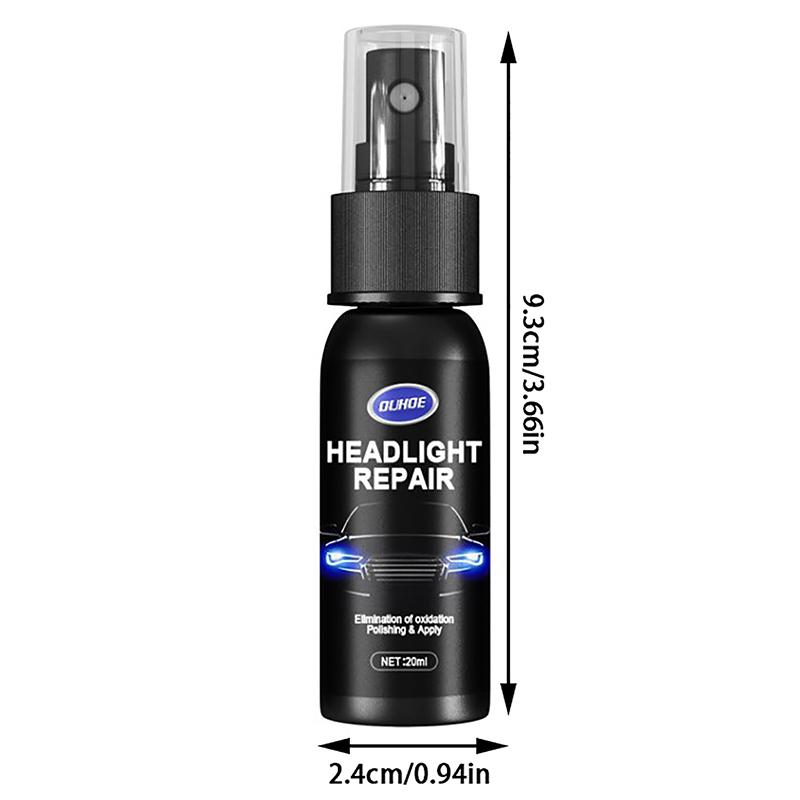 Car Headlight Polishing Agent Scratch Remover Repair Fluid Headlight Renewal Polish And Maintenance Liquid Kit Auto Accessories