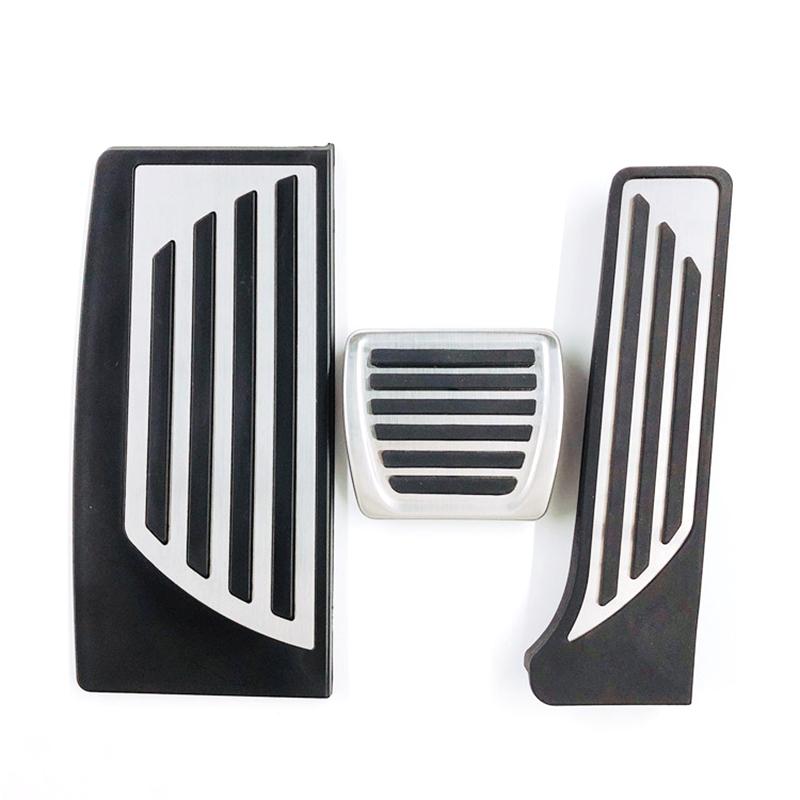 Накладки на педали акселератора тормоза для Alfa Romeo Giulia 2016 2017 2018 без сверления педалей салон автомобиля