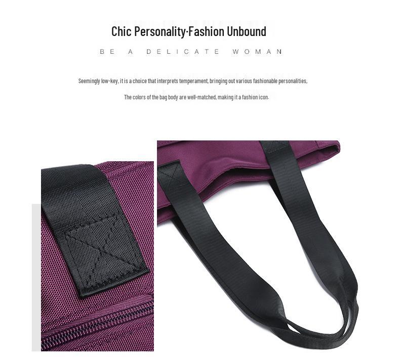 Трендовая женская сумка-тоут большой вместимости для поездок на работу и универсальная мамина сумка для ланча