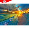 5D DIY Diamond Painting Embroidery Seaside Sunset Diamond Mosaic Cross Stitch Rhinestones
