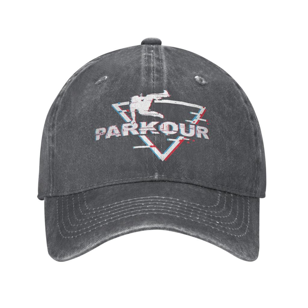 Parkour Free Running Glitch Baseball Cap Unisex Hats Women Visor Protection Snapback parkour Caps