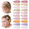 Adorable Kids' Fabric Edge BB Hair Clips - Gentle On Hair