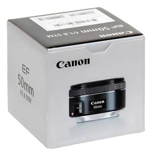 Canon EF 50mm f/1.8 STM Standard Lens Black
