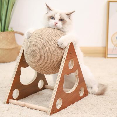 MT Pet Новая игрушка для кошек, интерактивная когтеточка для кошек, котенок, веревка из сизаля, мяч, царапины на лапах, шлифовка домашних животных, когтеточка для кошек