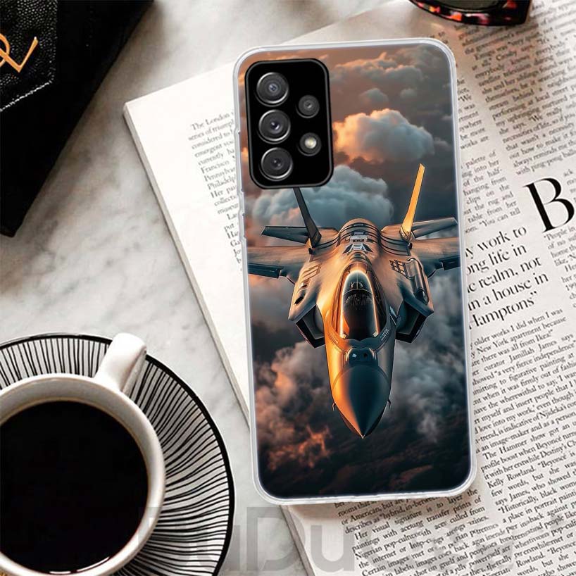 Крутой чехол с изображением самолета для Samsung Galaxy A52 A42 A32 A22 A12 A50 A51 Чехол для телефона A70 A71 A40 A41 A30S A31 A20E A21S A10S G