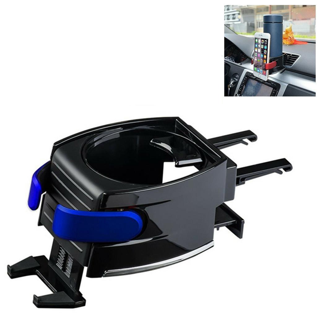Car Air Vent Cup Holder Adjustable Car Drink Stand + Cell phone Mount Holder