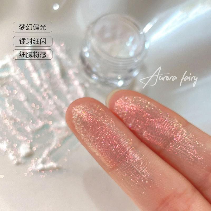 Rainbow Chrome Nail Powder Iridescent Shimmer Art Pigment Salon-Grade Decoration