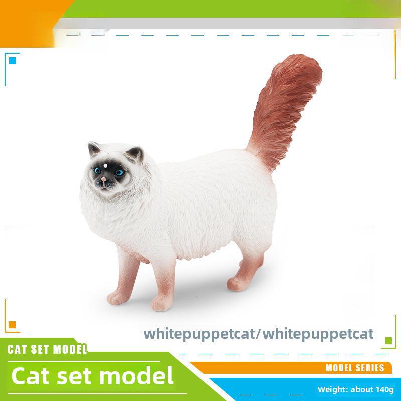 Детский набор игрушек «Черно-белый котенок» — китайские сельские украшения в виде кошечки