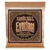 [Подлинные] Струны для акустической гитары ERNIE BALL 2548 (11-52) EVERLAST ПОКРЫТИЕ ФОСФОРНАЯ БРОНЗА СВЕТЛАЯ