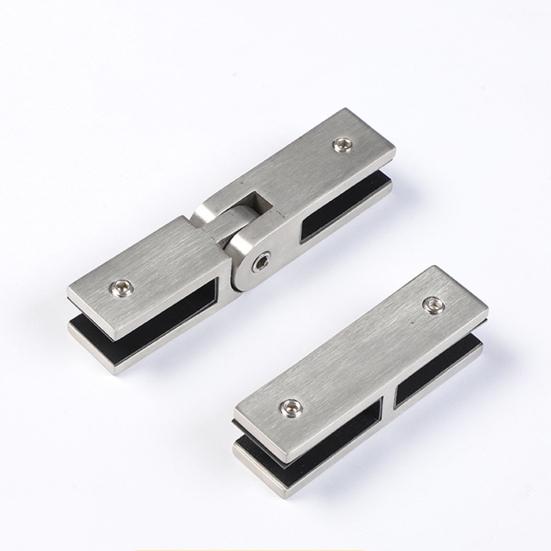 Зажим для стекла из нержавеющей стали 304, черный, для перил, с резиновыми прокладками, прочный