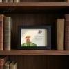 Pet Bereavement Gift Handmade Sea Glass Dog Framed Art, Memorial Picture Frame, Art Lover Sympathy Gift, Coastal Decor for Desk Wall Ornament Puppy