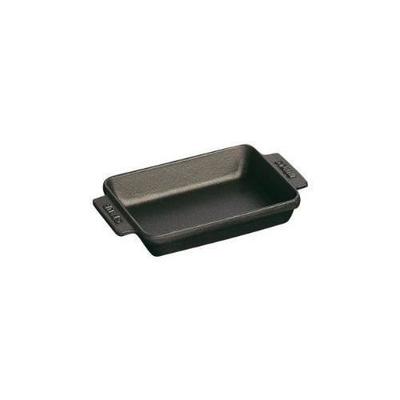 Мини-блюдо - Staub - 1301423 - Прямоугольное - Чугун - Черное