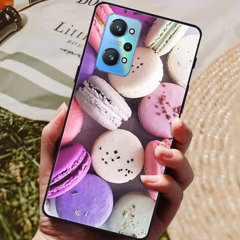 Чехол для Realme Q5 Pro Мягкий силиконовый задний чехол из ТПУ для чехлов телефона Realme Q5 RealmeQ5 Pro Q 5 Защитный модный чехол