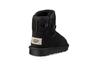 UGG Классические зимние ботинки для детей из спилка с подкладкой из флиса, Черные, Для детей от 3 до 7 лет 1118888T-BLK