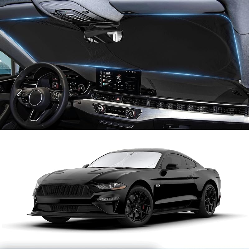 Sunshade For Ram Sun Shade Fit 2010-2025 2026 Dodge RAM 2500 3500 Truck Accessories Windshield Cover For Ram 2500/3500/4500/5500 Sun Visor Fits 2Dr