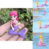 Charming Mermaid Diy Miniature Figurine For Exquisite Garden Dollhouse Decor