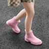 New Versatile Chelsea Short Tube TPE Rain Shoes Women's Rain Boots Martin Boots Non-slip Water Boots Rain Boots Adult Galoshes
