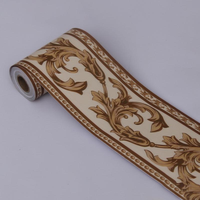 9 метров ПВХ водонепроницаемый линия талии пасторальный стиль самоклеящиеся настенные плинтусы линия обои декор гостиной бордюр настенная наклейка