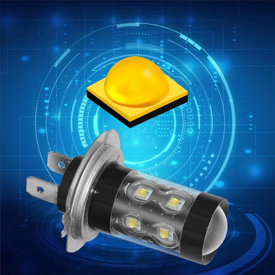 H7 50WLED 6000K Ксеноновый Белый Светодиодные Лампы Для ДХО или Светодиодных Противотуманных Фар Комплекты Ламп