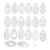 20 Pieces Face Body Painting Stencil Professional Makeup Body Art Painting Stencils for Holiday