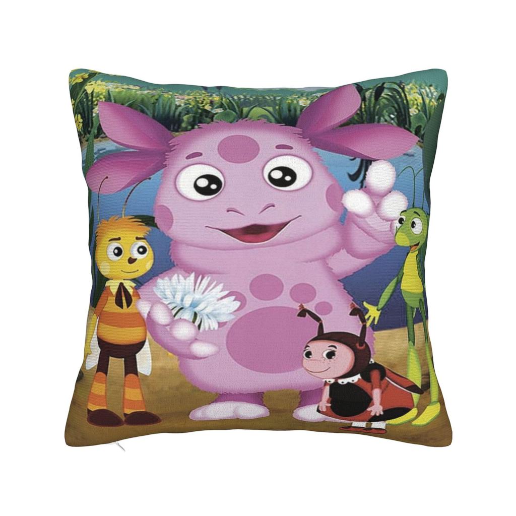 Мультфильм Лунтик Наволочки с принтом Чехол на подушку Подушки Теплый декор для кровати Молния Много размеров