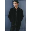 H M Wool Blend sHirt Jacket Regular Fit Black