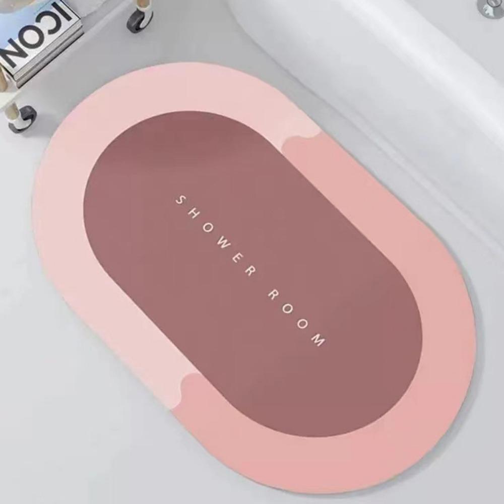 2 шт. Мягкая диатомовая грязепоглощающая подкладка, нескользящая, быстросохнущая, грязеотталкивающая, простая в уходе подкладка для пола