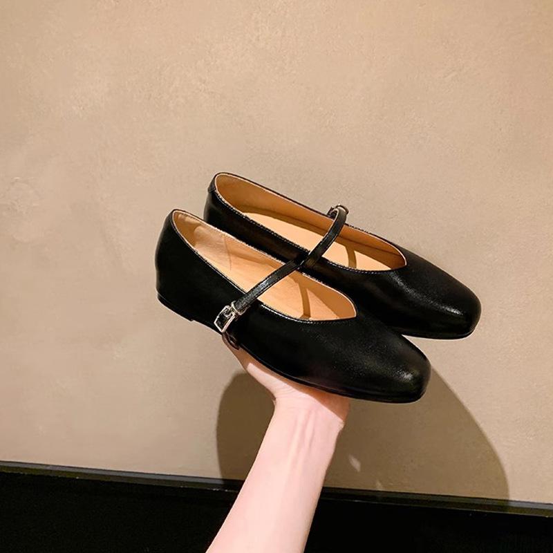 Grape Mother French Gentle Word with Bag Head Shallow Mouth Inner Height Increase Silver Mary Jane Women's Shoes Platform Single Shoes Women