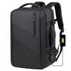 Travel Laptop Backpack Men 17 Inch Multi Pocket Expandable Backpack Waterproof USB School Backpack Business Bag