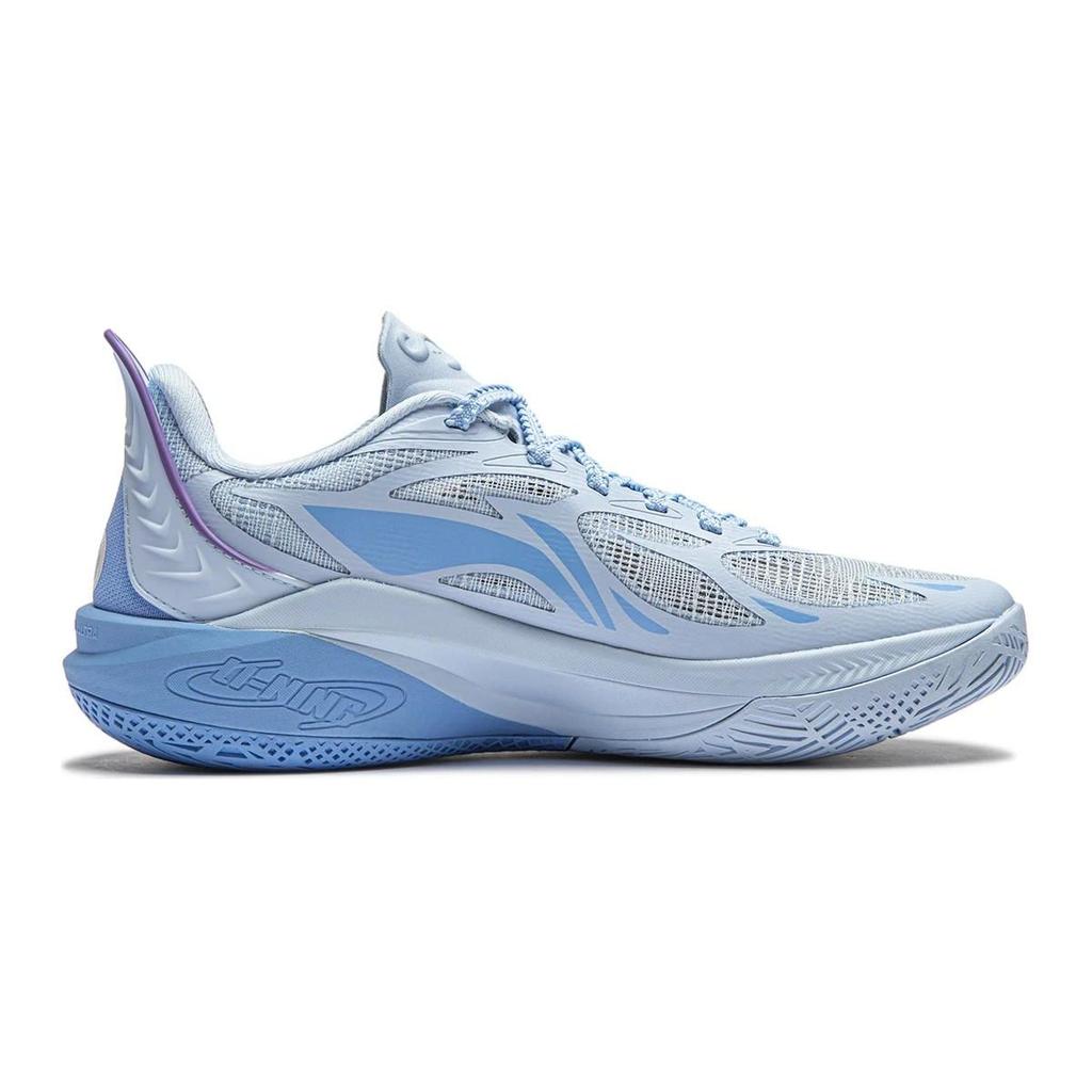 Баскетбольные кроссовки Li Ning Sonic 12 из ткани со шнуровкой, легкие, нескользящие, амортизирующие, износостойкие, дышащие, с низким верхом YKBU054-11