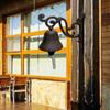 Metal Retro Outdoor Bell Rustic Wall Mounted Bell Welcome Decor Vintage Doorbell  Yard Decor