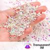 1440Pcs 2Mm Diy Beads  Flat Back Bead Charm  Glitter Beads