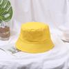 Women Men Outdoor Sunscreen Casual Candy Color Bucket Hat Sun Caps Fisherman Cap
