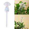 Pack of 3 Glass Plant Self-Watering Bulb Automatic Watering Planter Insert Mushroom Watering Globes Device Potted Plant