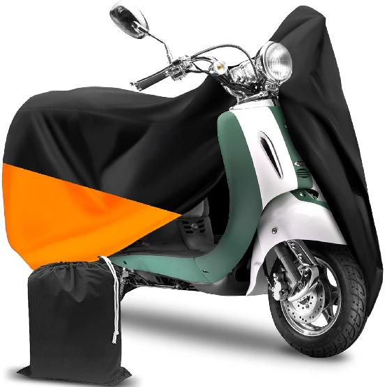 COVERVIN Водонепроницаемый чехол для скутера, уличный, Чехол для мопеда и Чехол для Vespa, Всепогодный, Защита от дождя и УФ-лучей, Длина 60 дюймов (XS)