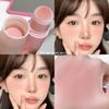 Blush Stick Matte Mist Natural White Blush Monochrome Blush Sponge Head Vitality Girl Waterproof Lasting Set Daily Makeup Fashion Makeup