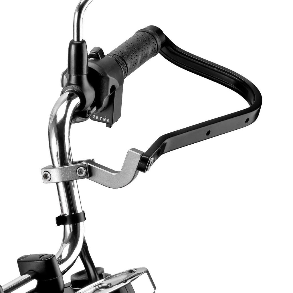 ZETA RACING Adventure Armor Hand Guards for Compatible with OEM Lever Aluminum F5338 DAX125, Black, Handlebars, Protection, Windproof, Alloy,