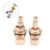 1/2Pcs Clockwise Or Anti-Clockwise Universal Replacement Tap Valves Brass Ceramic Disc Cartridge Inner Faucet Valve For Bathroom