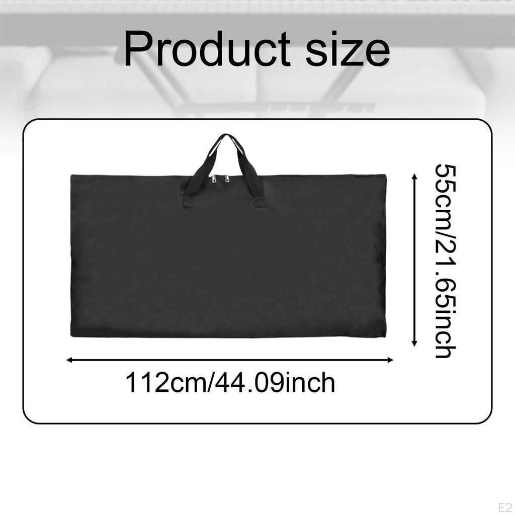 Электронное пианино в форме рамы, сумка, портативная, дорожная, вместительная, с подставкой