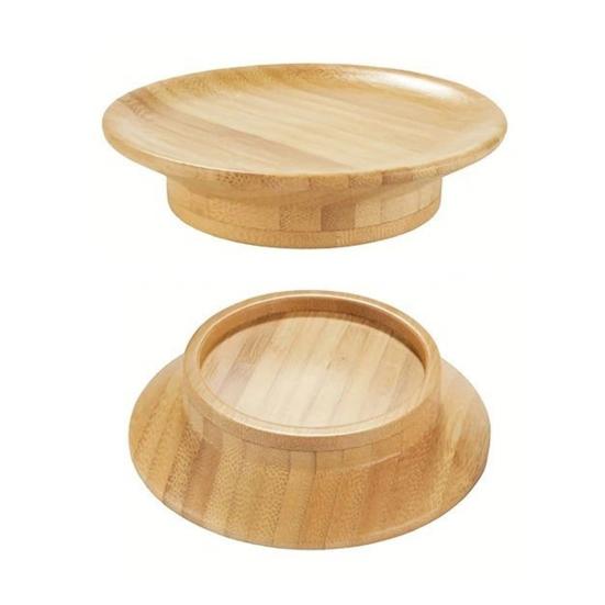 4 шт. Бамбуковая подставка-тарелка для винного бокала, Шарм для винного бокала, Мини-бамбуковая тарелка для сыра, Деревянные подносы для закусок