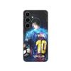 Case - MANIACASE - Samsung Galaxy S24 FE - Black - Lionel Messi - Flexible